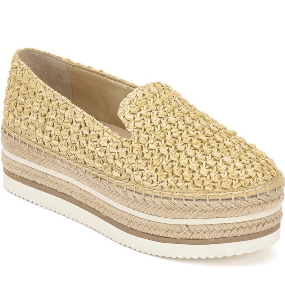 Vince Camuto Kameisha Platform Espadrilles Size 8